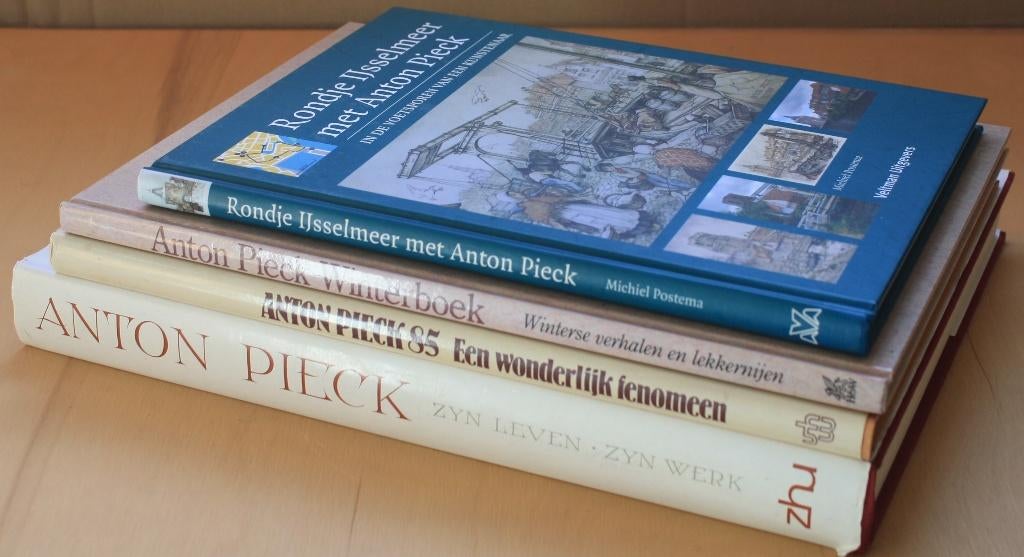 Anton Pieck, 4 boeken, Ophalen of Verzenden, Zo goed als nieuw, Schilder- en Tekenkunst, Diverse auteurs