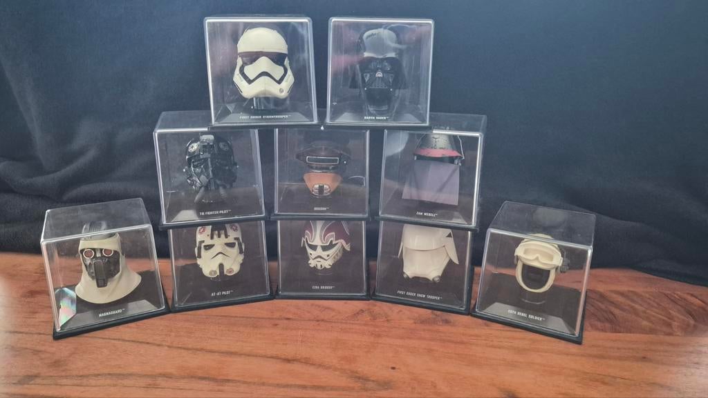 Star wars miniatuur helmen, Verzamelen, Star Wars, Ophalen of Verzenden, Zo goed als nieuw