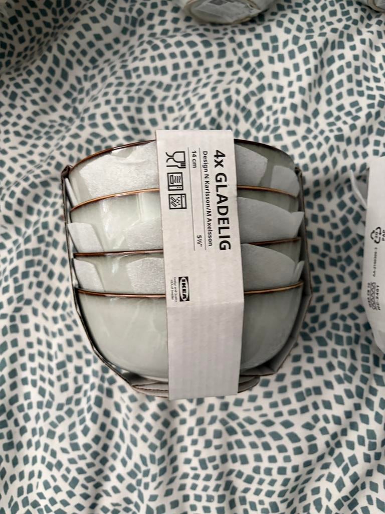 Ikea servies schaaltjes 14cmø, Ophalen of Verzenden, Nieuw