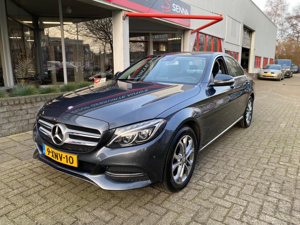 Mercedes-Benz C-klasse 180 - W205 - Led - Navi - Inr Mog !, Achterwielaandrijving, Gebruikt, Bedrijf, Handgeschakeld