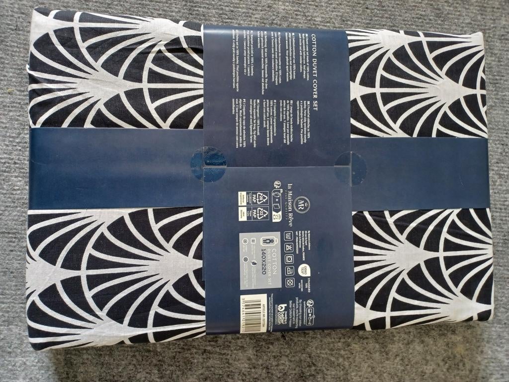 2 x 1 persoons met 1 sloop 140x200/220, Ophalen of Verzenden, Nieuw, Eenpersoons, Dekbedovertrek