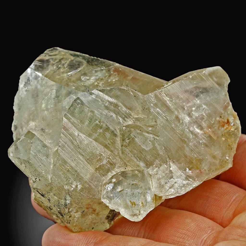 Topaas Namibië, 252 Gr. Bron kristal, hele hoge Freq! Lichtw, Verzamelen, Mineralen en Fossielen, Mineraal, Verzenden