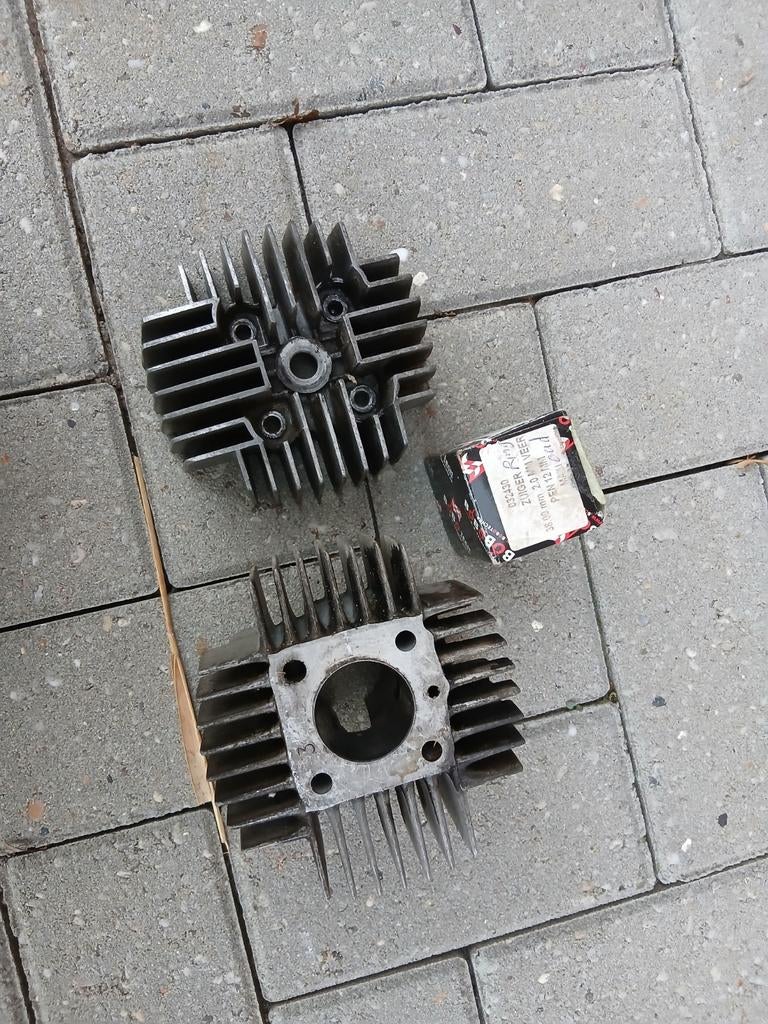 Puch cilinder setje 50 cc, compleet, Ophalen of Verzenden, Zo goed als nieuw, Cilinder