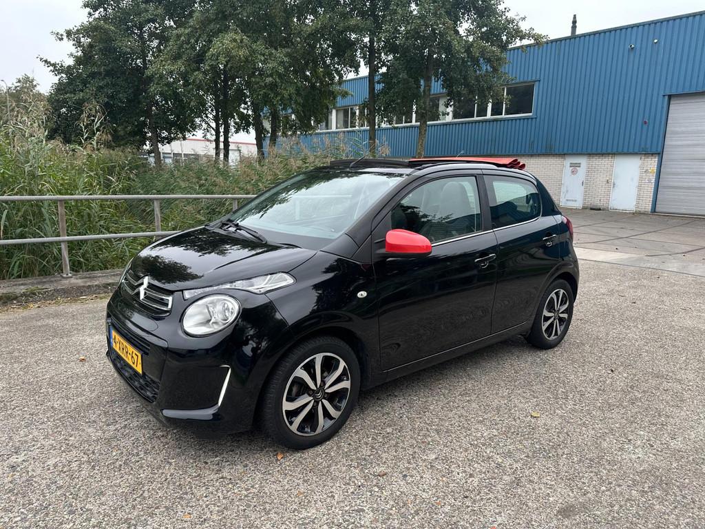 Citroen C1 1.0 VTi Airscape Shine Automaat! Grootscherm! Air, Euro 5, Gebruikt, 4 stoelen, C1