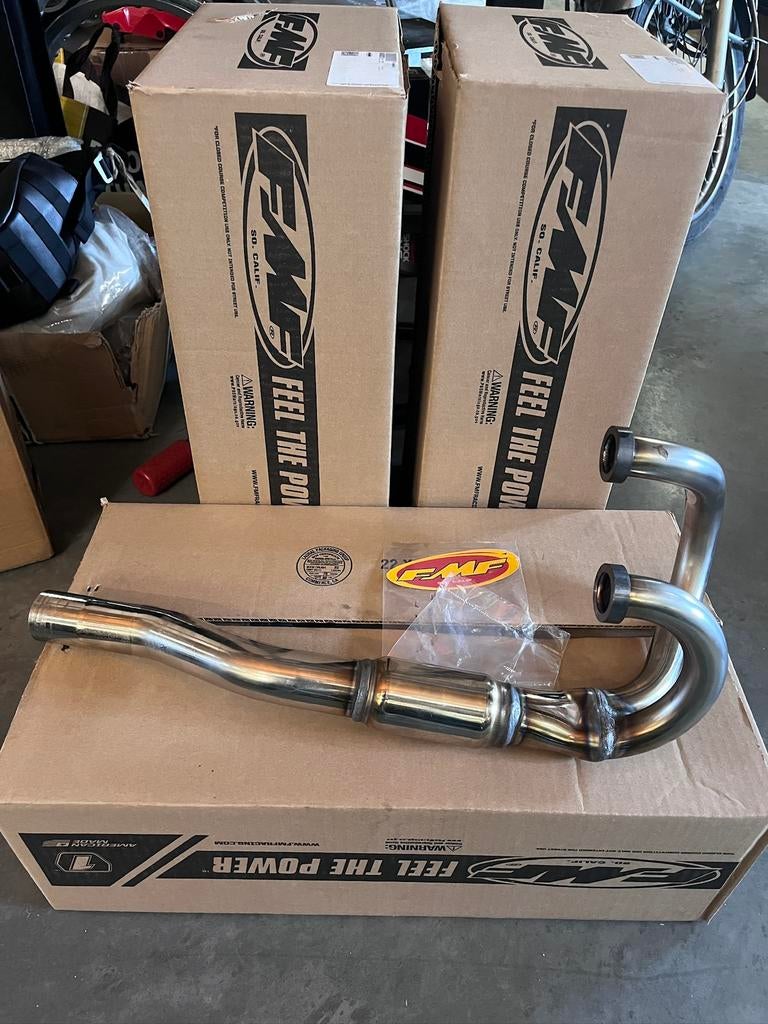 Honda XR600 FMF header pipe met power bomb, Ophalen, 7715PV, Motogadgets, Nieuw