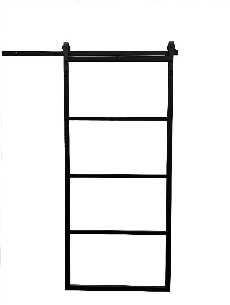 Schuifdeur staal | stalen schuifdeur | stalen deur | deur, Ophalen, 80 tot 100 cm, Binnendeur, Nieuw