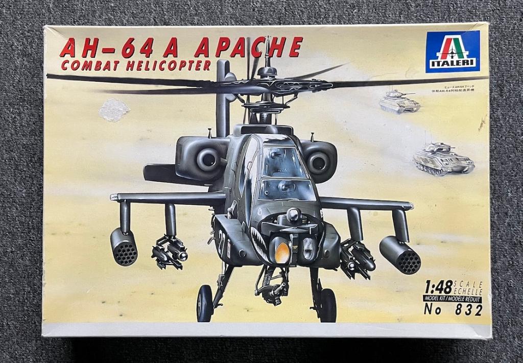 Apache AH-64A 1/48 Italeri, Italeri, Helikopter, Ophalen of Verzenden, Zo goed als nieuw