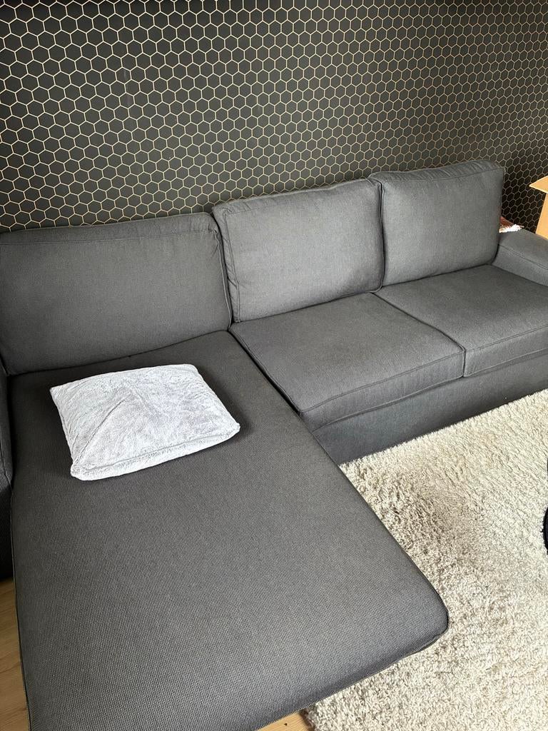 IKEA Kivik bank met chaise longue, Ophalen, 250 tot 300 cm, 125 tot 150 cm, Driepersoons
