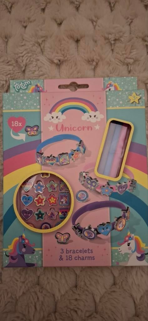 Totum Unicorn armbanden maken set, Hobby en Vrije tijd, Kralen en Sieraden maken, Ophalen of Verzenden
