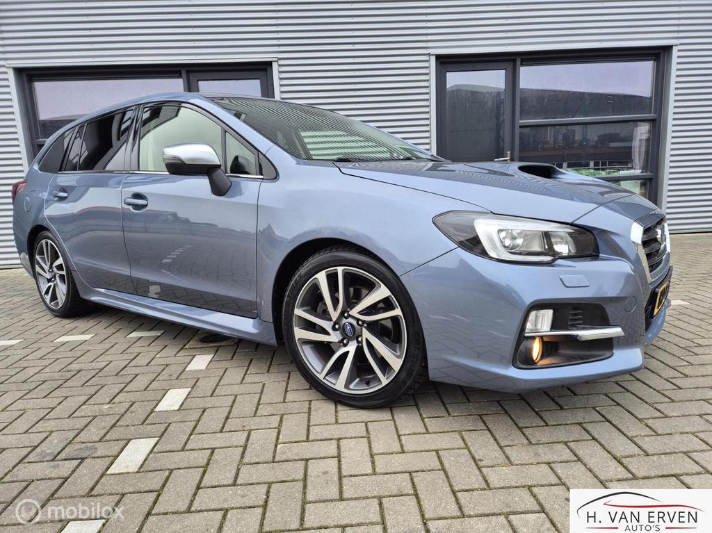 Subaru Levorg 1.6 GT-S premium SCHUIFKANTELDAK XENON NAP, Auto's, Automaat, Euro 6, 4 cilinders, Adaptive Cruise Control
