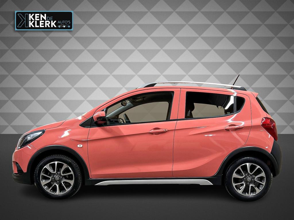 Opel KARL 1.0 Rocks Online Edition ROZE |Carplay | Navi |NAP, Auto's, Voorwielaandrijving, 839 kg, Gebruikt, Euro 6