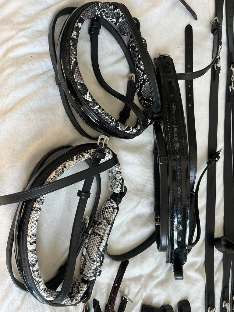 Partij lederen producten, Ophalen of Verzenden, Zo goed als nieuw, Dressuur