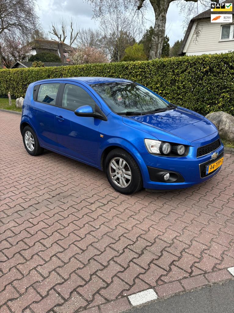 Chevrolet Aveo 1.4 LT NAP NWE APK EERSTE EIGENAAR!, Voorwielaandrijving, Euro 5, Gebruikt, 4 cilinders