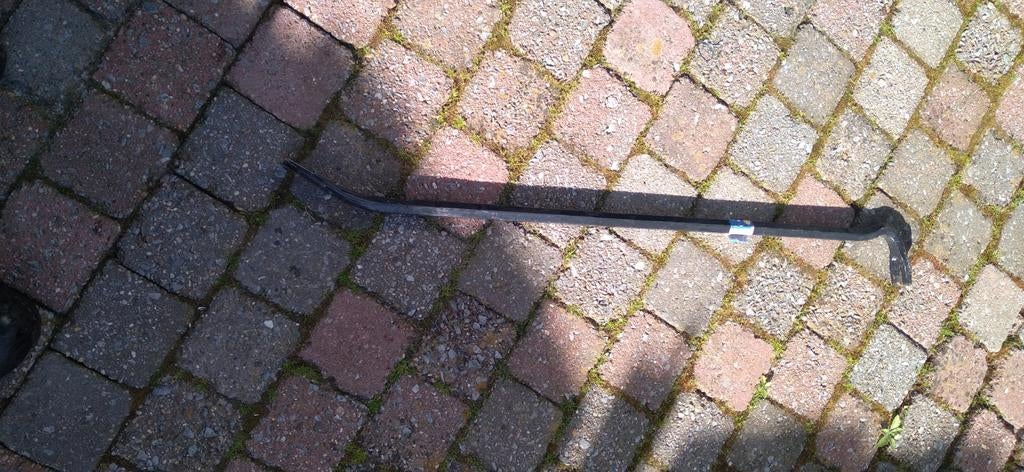 Breekijzer / Koevoet nieuw/7.50 euro ongeveer 1 meter lang, Ophalen of Verzenden, Zo goed als nieuw