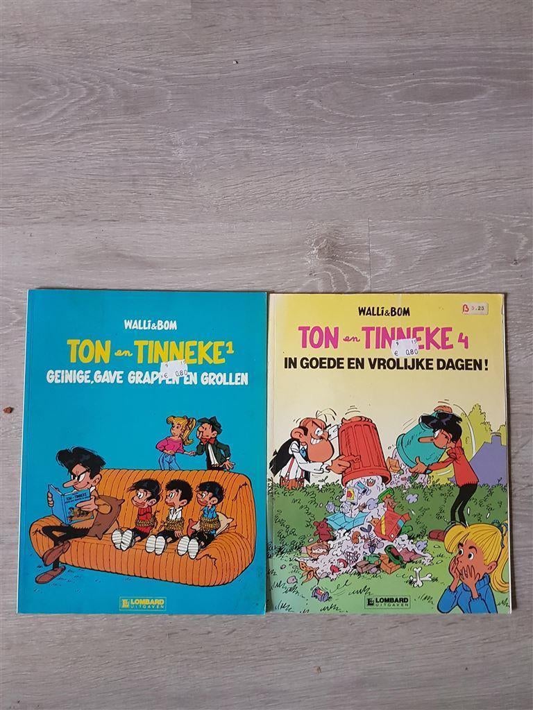 4x ton en tinneke-goede staat-losse verkoop, Eén stripboek, Ophalen of Verzenden, Zo goed als nieuw