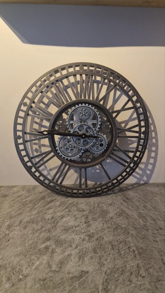 Wandklok (radar) (industrieel) (tandwiel), Ophalen, Zo goed als nieuw, Wandklok