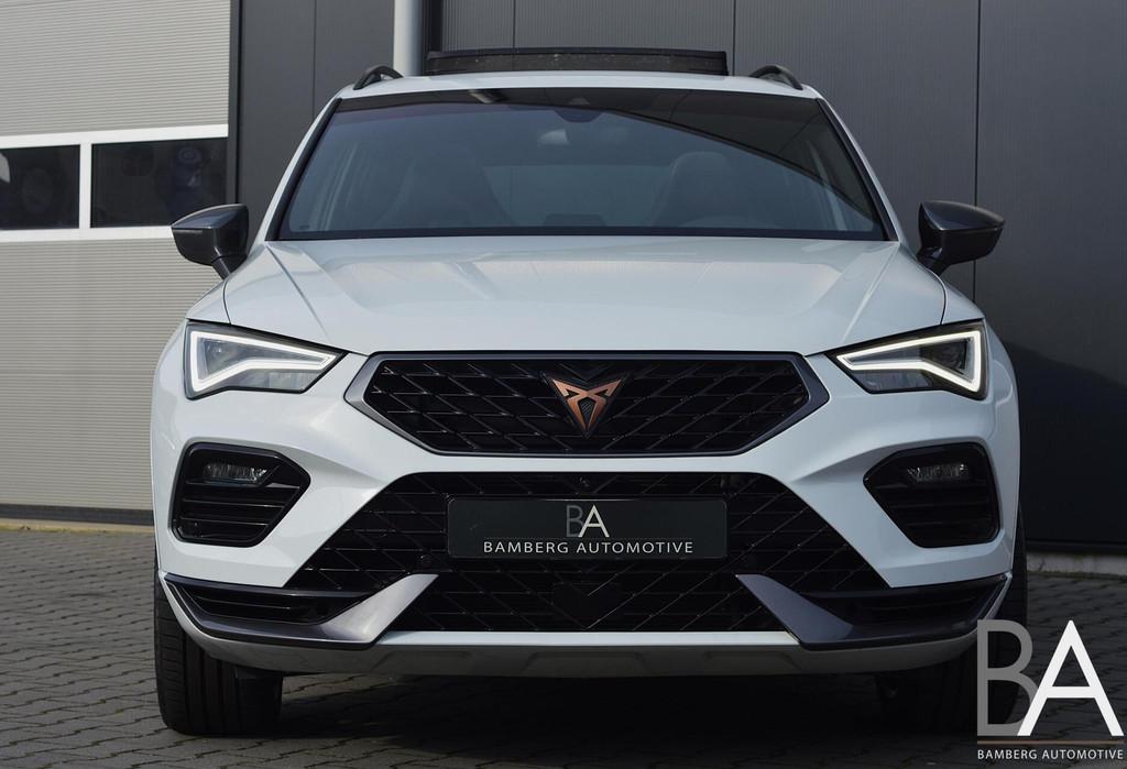 CUPRA Ateca 2.0TSI 4DRIVE Beats|trekhaak|pano|kuipstoel|360, Auto's, Automaat, Gebruikt, 4 cilinders, Wit