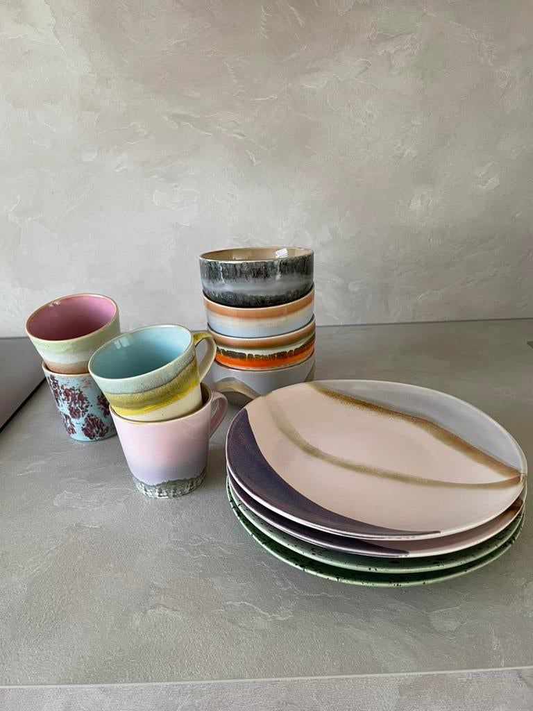 Nieuw servies van HK Living, Huis en Inrichting, Keuken | Servies, Ophalen, Keramiek, Nieuw, Bord(en)