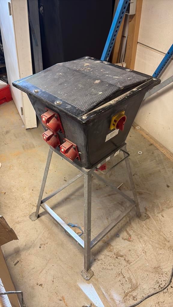 Keraf Omega zwerfkast 63A. Inclusief aansluitkabel., Doe-het-zelf en Verbouw, Elektra en Kabels, Ophalen, Gebruikt, Overige typen