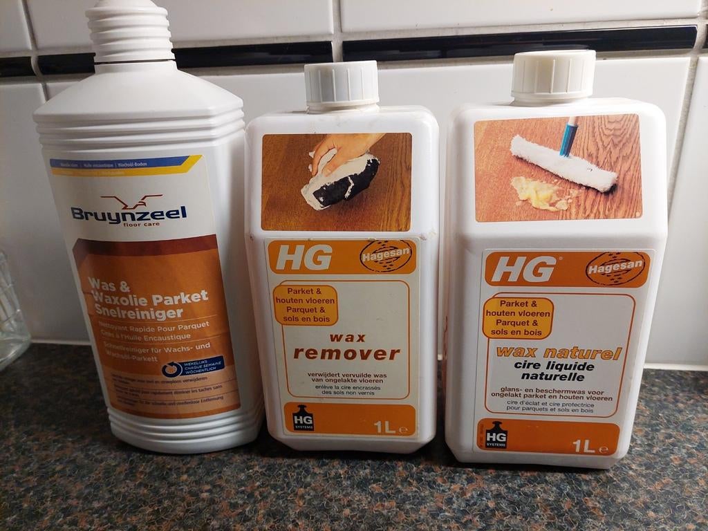 Vloerreinigers en wax voor parket en houten vloeren, Ophalen of Verzenden, Overige typen