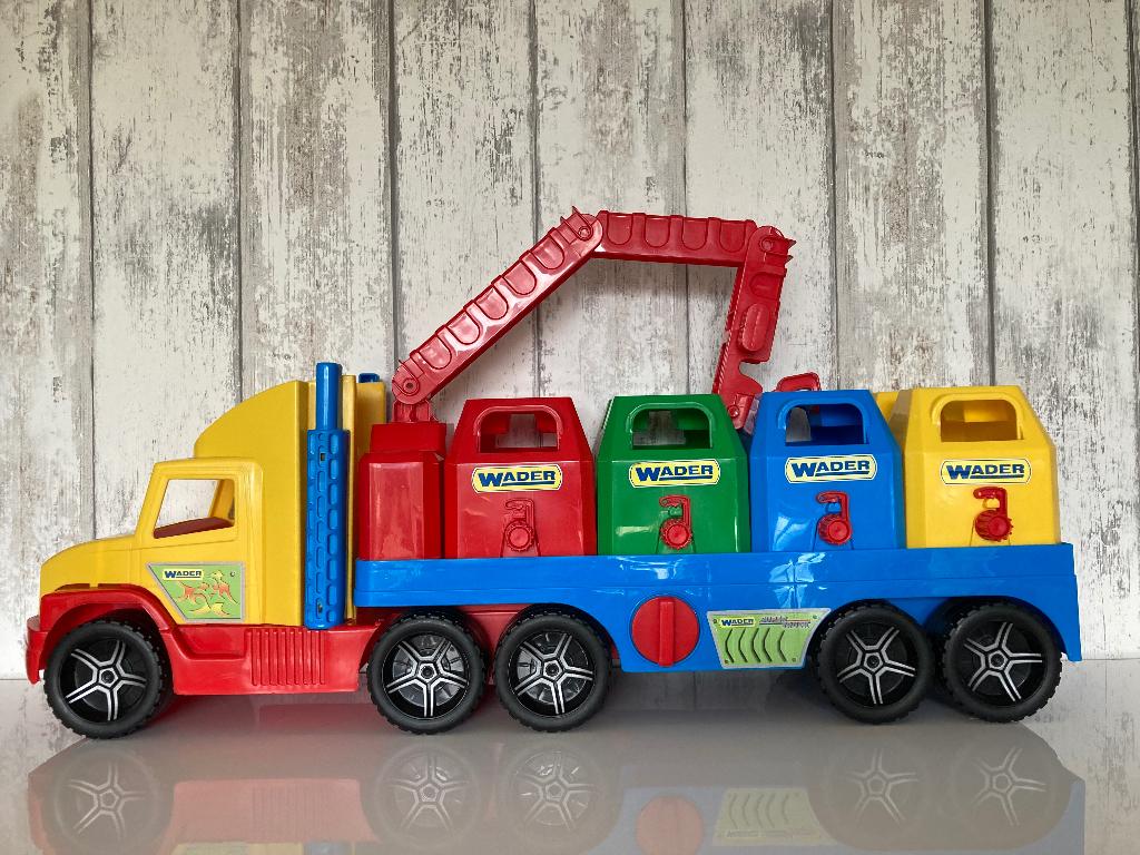 wader vrachtwagen, Ophalen, Gebruikt