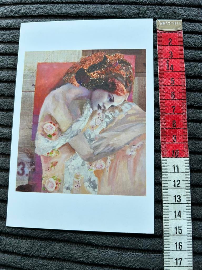 1637. Kunstkaart vrouw Reny Smit, Ophalen of Verzenden, Ongelopen