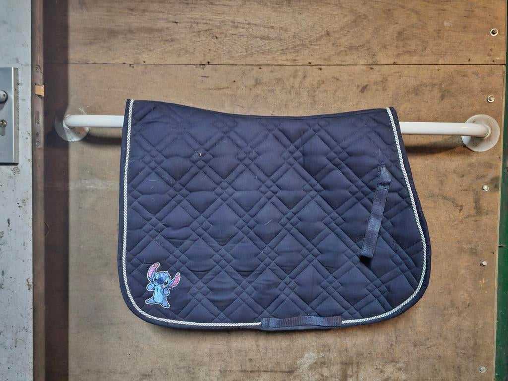 Volledig setje in het donkerblauw met Stitch, Dieren en Toebehoren, Paarden en Pony's | Dekens en Dekjes, Ophalen of Verzenden