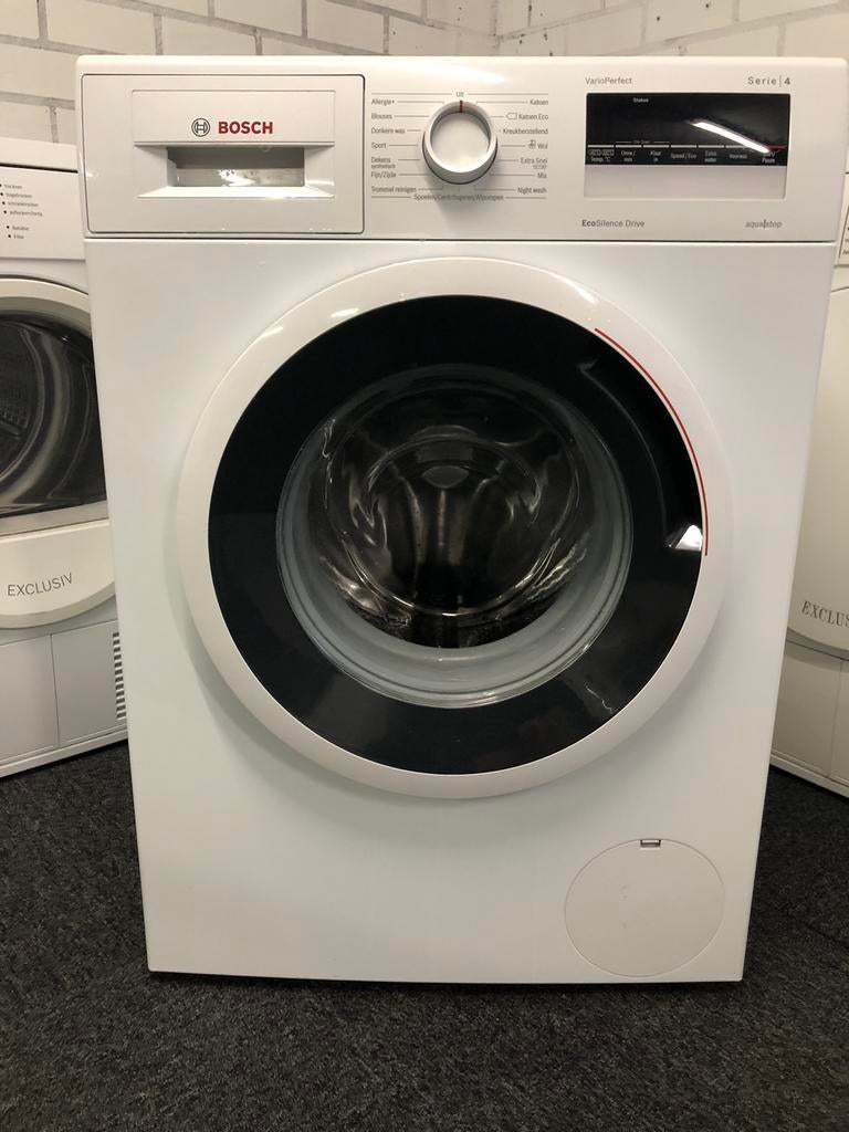 DAG DEAL8lg A+++ Wasmachine Bosch Serie4 GARANTIE 7dgn pw, Ophalen, Minder dan 85 cm, 8 tot 10 kg, Kort programma
