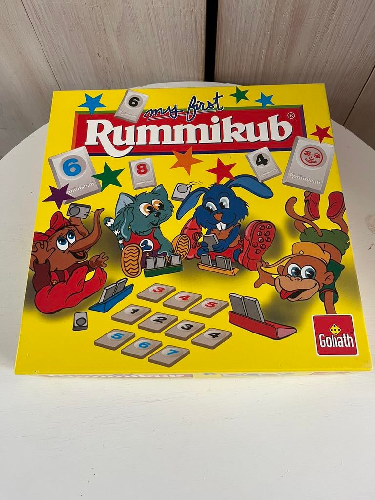 Rummukub junior, Ophalen of Verzenden, Zo goed als nieuw