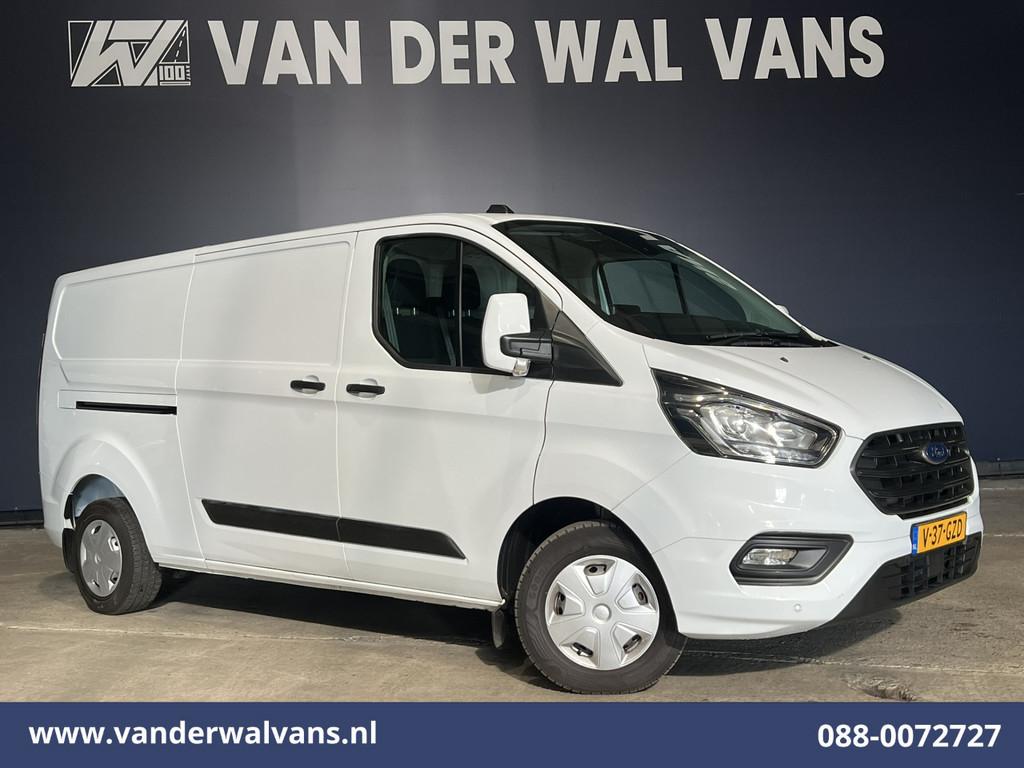 Ford Transit Custom 2.0 TDCI L2H1 Euro6 Airco | Camera | LED, 4 cilinders, 2800 kg, Wit, Bedrijf