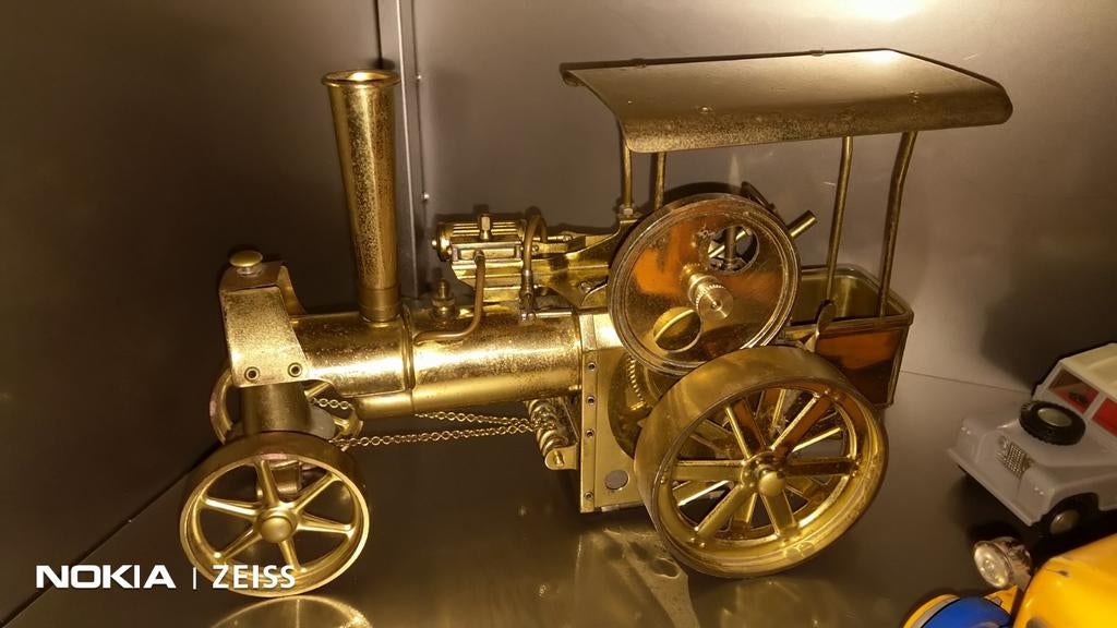 Zeldzame Vintage Wilesco 'Old Smoky' Stoomtractor, Ophalen of Verzenden, Gebruikt, Overige typen, Overige merken