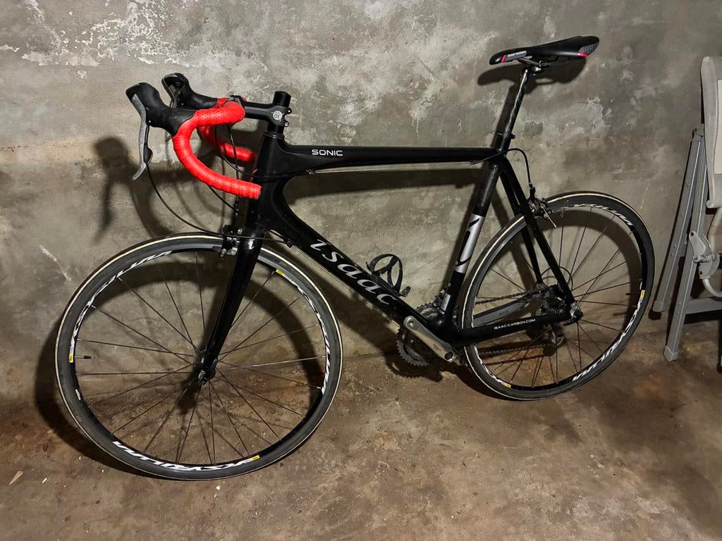 Isaac carbonfiets opknapper, 28 inch, Gebruikt, 61 tot 65 cm, Meer dan 20 versnellingen