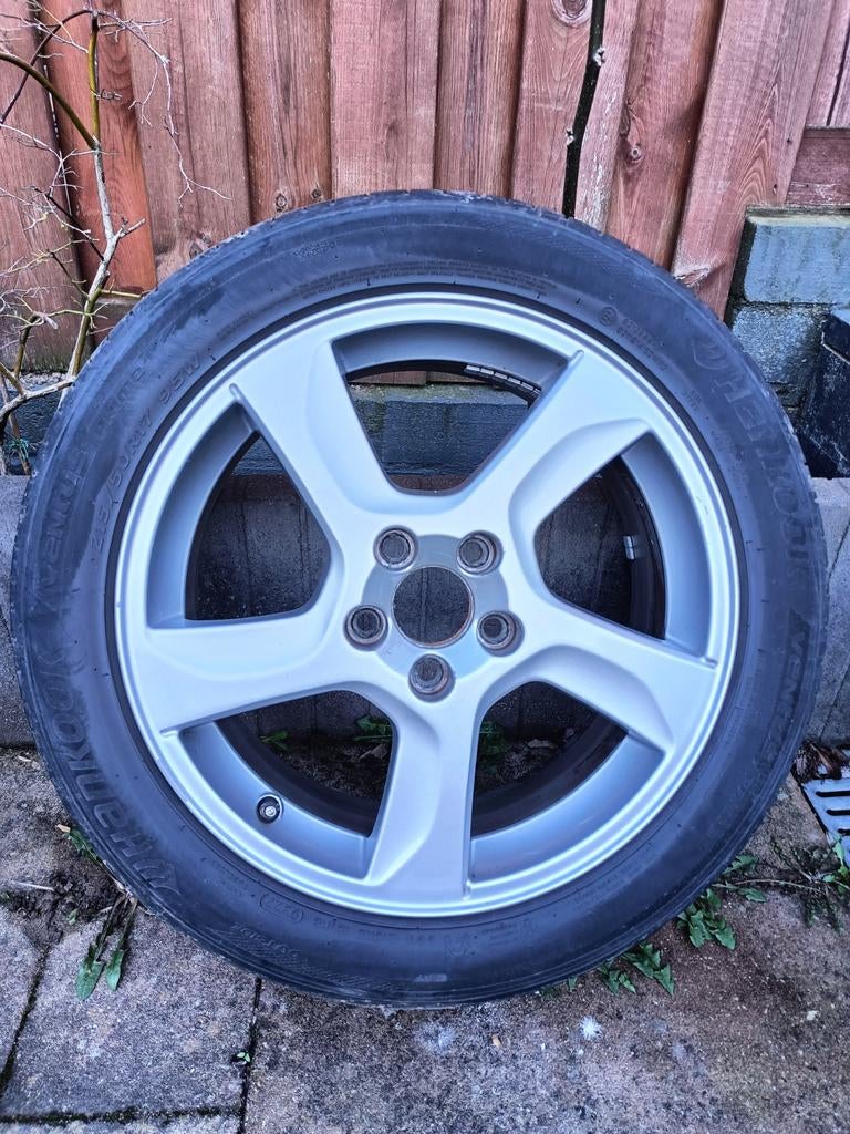 Hankook  zomerbanden met velg  215 50 17 inch, Ophalen