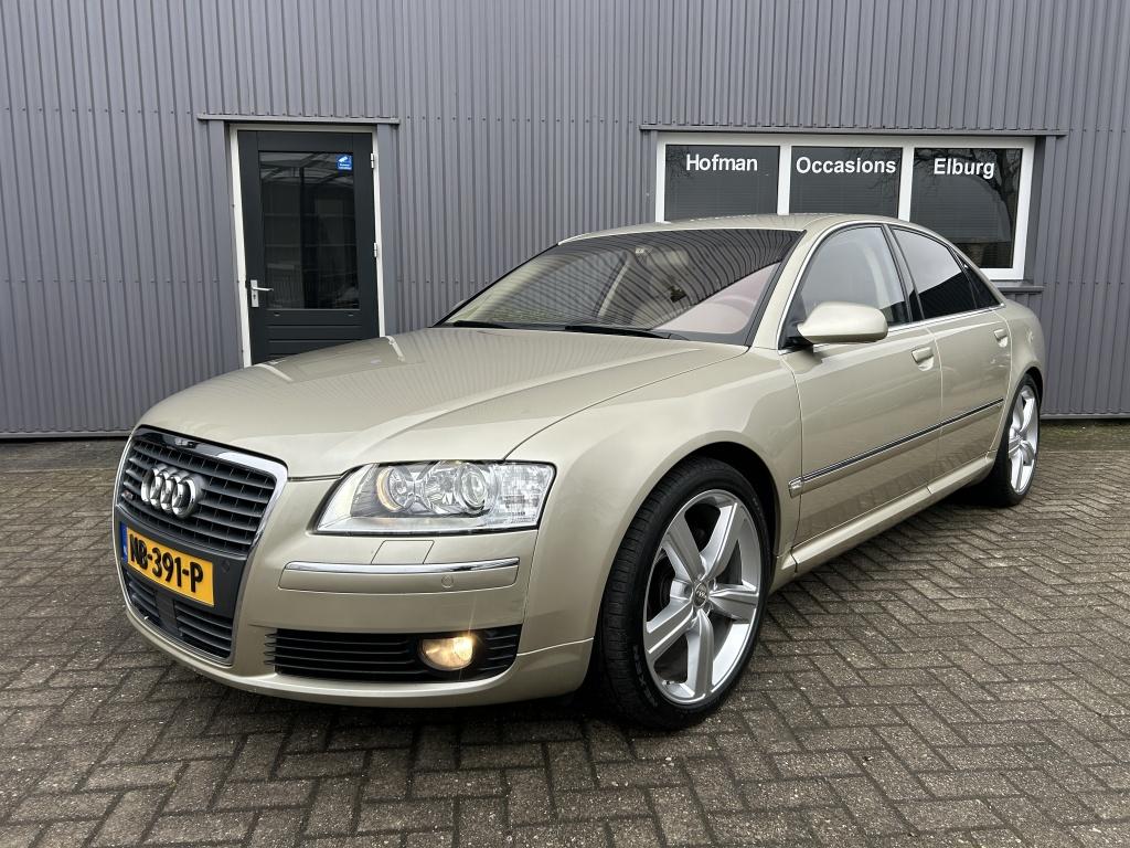 Audi A8 3.0 TDI q. Pro Line PDC Stoelverk. VOL! (bj 2005), Automaat, Gebruikt, Navigatiesysteem, Overige kleuren