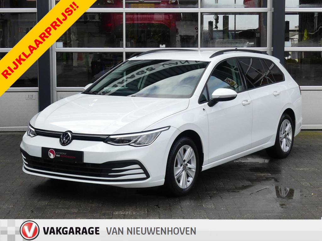 Volkswagen Golf Variant 150pk Automaat *t/m 10de bouwjaar ga, 4 cilinders, Wit, Stationwagon, Golf Variant