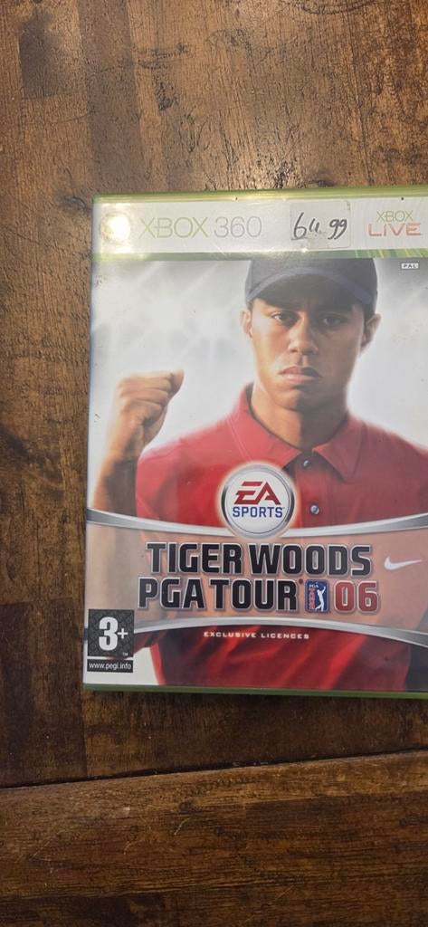 Tiger Woods PGA Tour 06 Xbox 360, Gebruikt, Ea, Ea, Eén computer