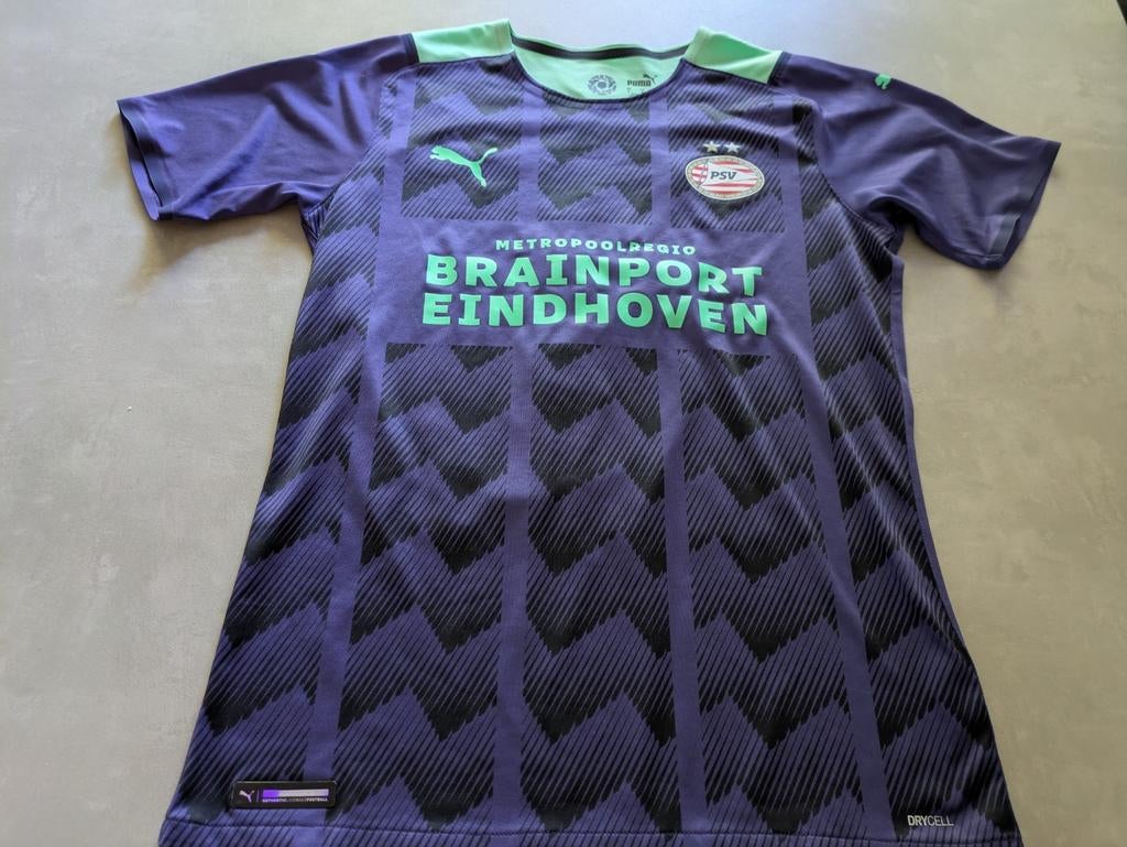 Voetbalshirt PSV Viergever vintage shirt 2021 verzamelen, Ophalen of Verzenden, Zo goed als nieuw, Shirt