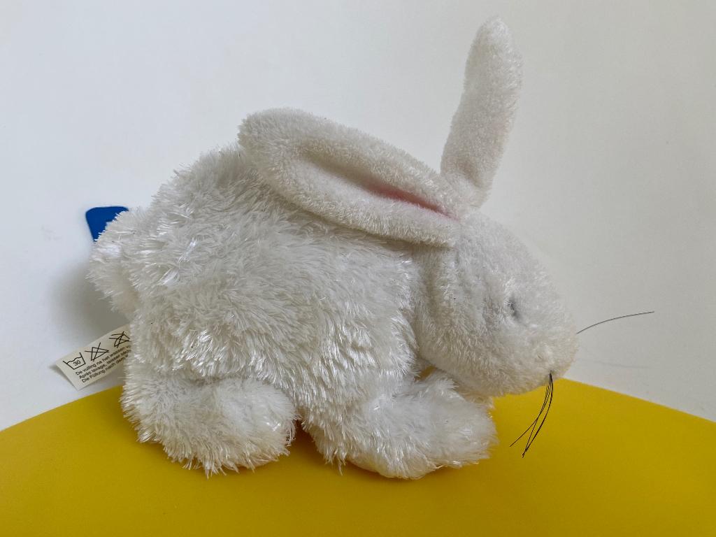 859 hema konijn wit, Ophalen of Verzenden, Zo goed als nieuw, Konijn