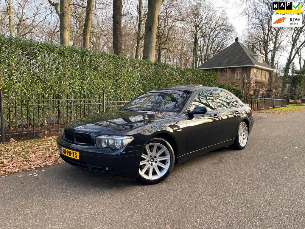 BMW 7-serie 745i Shadow Line, Leer, Open Dak, 333PK!, Auto's, Automaat, Achterwielaandrijving, Gebruikt, 1885 kg