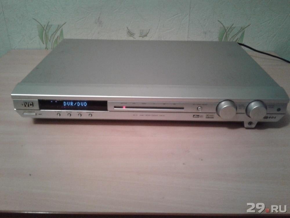 Jvc RX-E5S dvd receiver, Ophalen of Verzenden, Zo goed als nieuw, Dvd-recorder, JVC