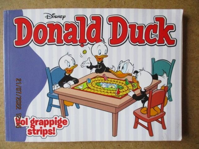 adv6843 donald duck oblong action, Eén stripboek, Ophalen, Gelezen