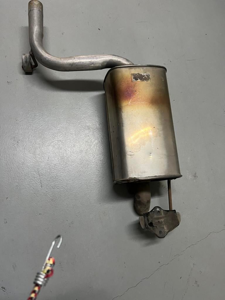 Vw caddy uitlaat RVS korte uitvoering 2017 benzine, Ophalen, Gebruikt, Volkswagen