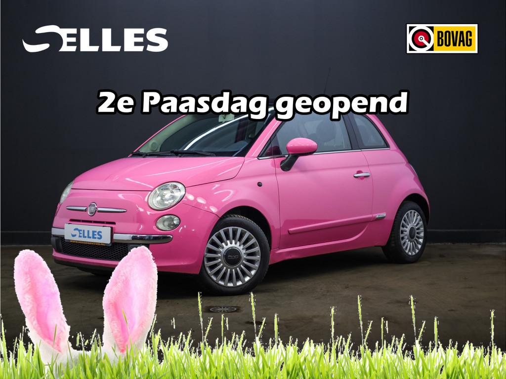 Fiat 500 1.2 Rosa | Automaat | Opendak (bj 2011), Euro 5, Stof, Gebruikt, Origineel Nederlands