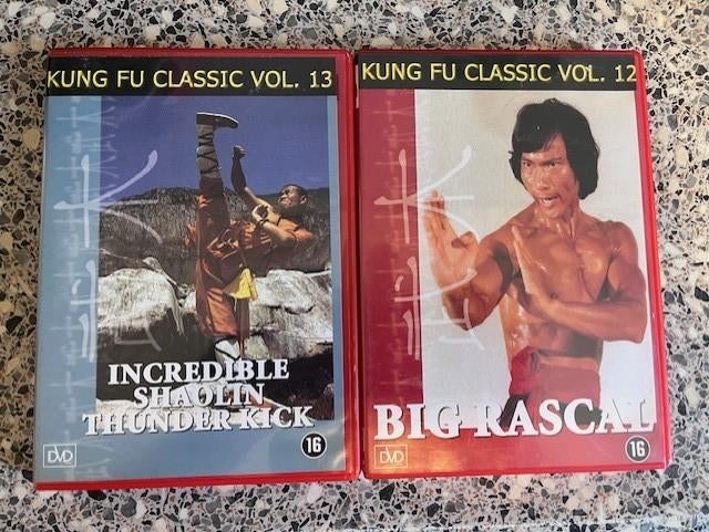 Kung Fu Classics DVD Collectie (31 dvd's), Alle leeftijden, Ophalen of Verzenden, Zo goed als nieuw, Martial Arts