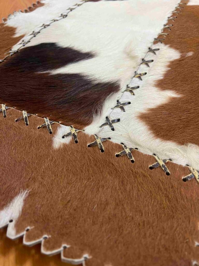 Patchwork koeienhuid kleed 61/48 cm, Minder dan 50 cm, Gebruikt, 50 tot 100 cm, Etten-Leur