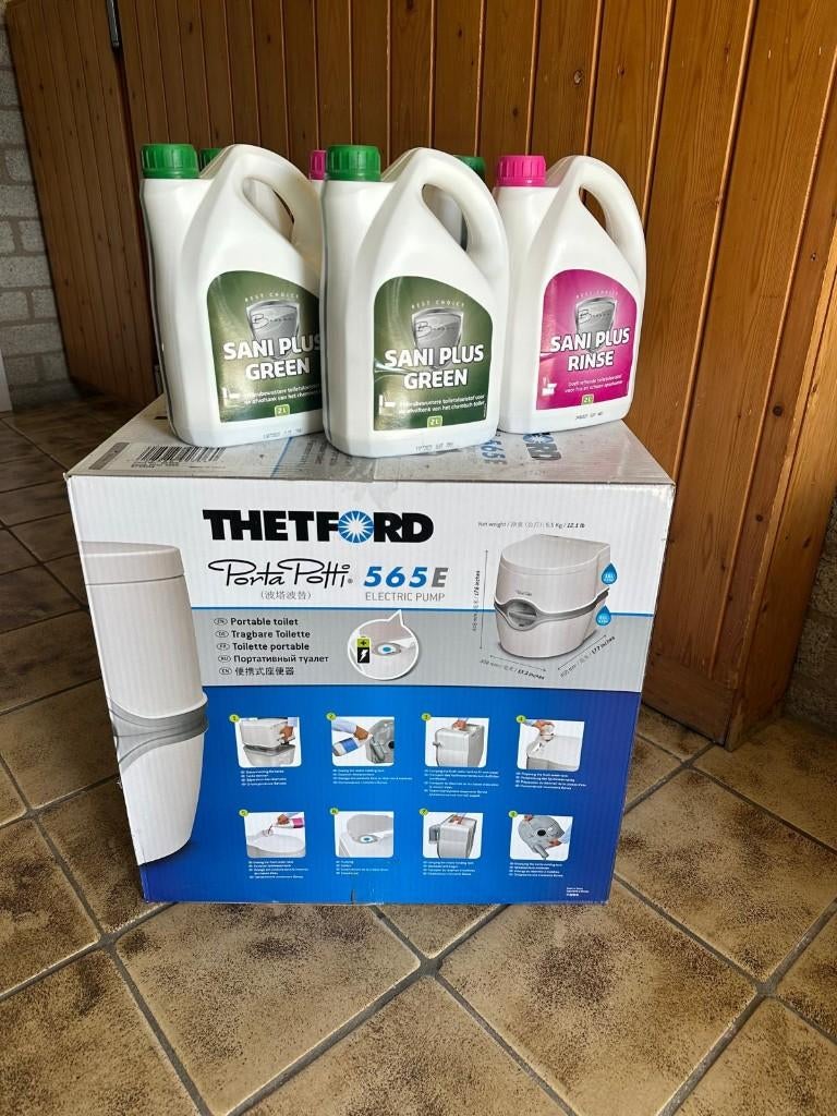 Draagbare toilet / Portable Toilet 565 E Electric Pump, Ophalen, Nieuw