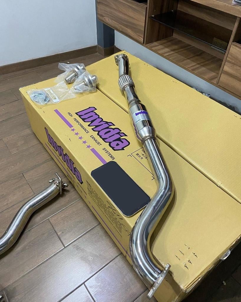 Invidia N1 Titanium Tip catback uitlaat - Impreza 08-14, Ophalen of Verzenden