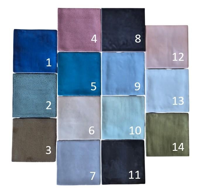 Veel kleuren blanco tegeltjes 10x10cm BUNDELKORTING, Hobby en Vrije tijd, Knutselen, Ophalen of Verzenden, Nieuw