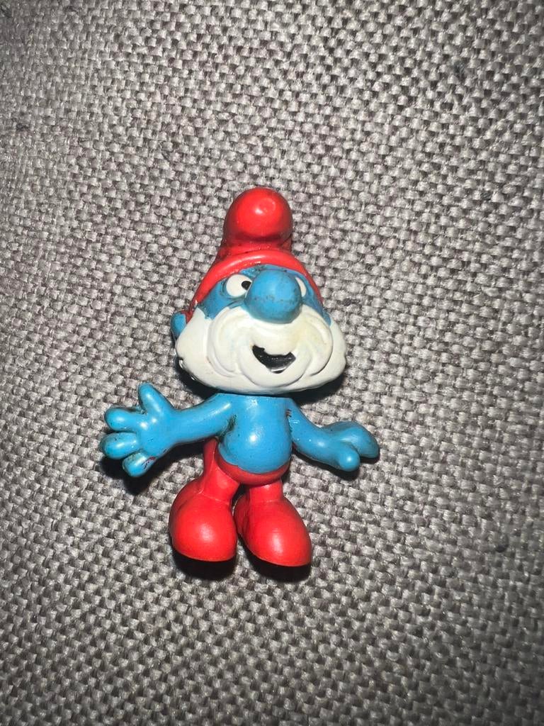 grote smurf bp uitgaven vintage model, Verzamelen, Smurfen, Ophalen of Verzenden, Zo goed als nieuw, Overige Smurfen