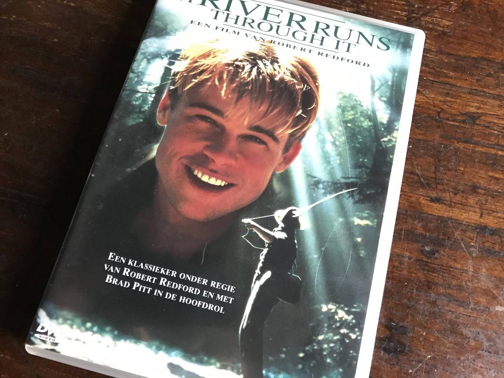 A RIVER RUNS THROUGH IT (Brad Pitt, Robert Redford) - NL DVD, Cd's en Dvd's, Vanaf 12 jaar, Ophalen of Verzenden, Gebruikt, Drama